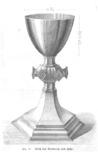 Carl F. Beisbarth - Messkelch (Entwurf)