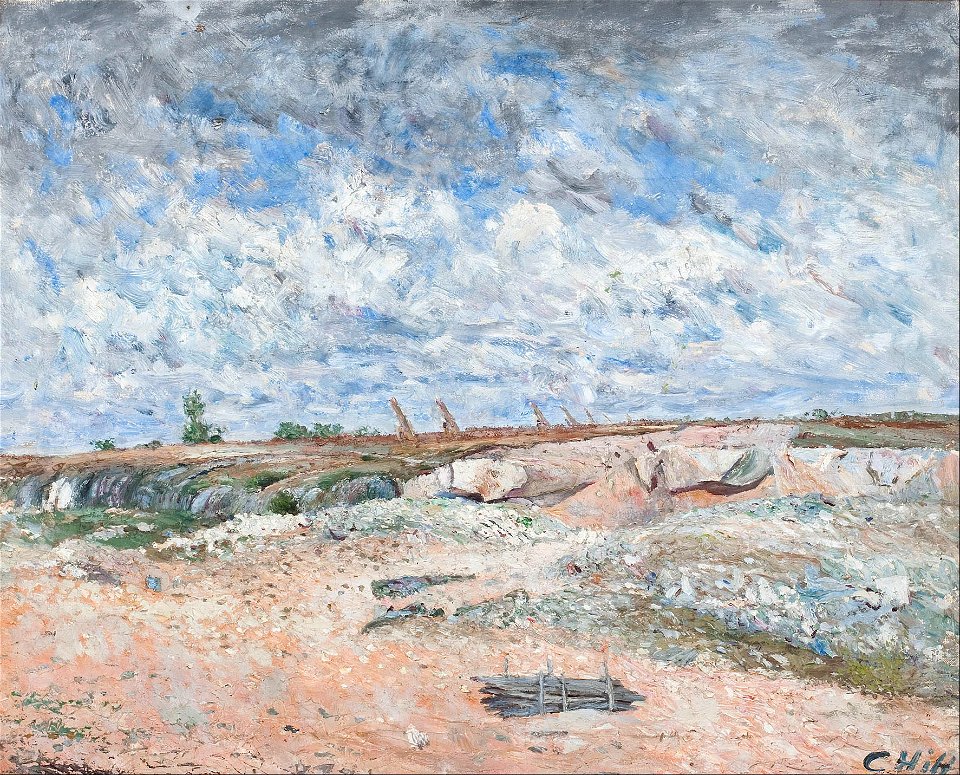 Carl Fredrik Hill - Landscape with drifting clouds - Google Art Project