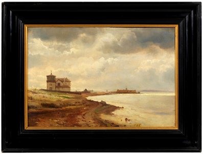 Carl Frederik Sørensen - Coastal Landscape - NM 7455 - Nationalmuseum