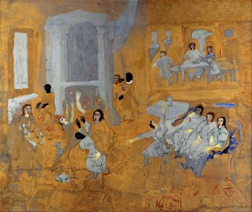 Carl Fredrik Hill - Untitled (Oriental interior) - Google Art Project