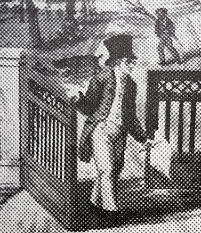 Carl Fredric Torsselius självporträtt