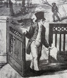 Carl Fredric Torsselius självporträtt