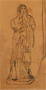Carl Fredrik Hill Composition with Copied Figures Thielska 124e