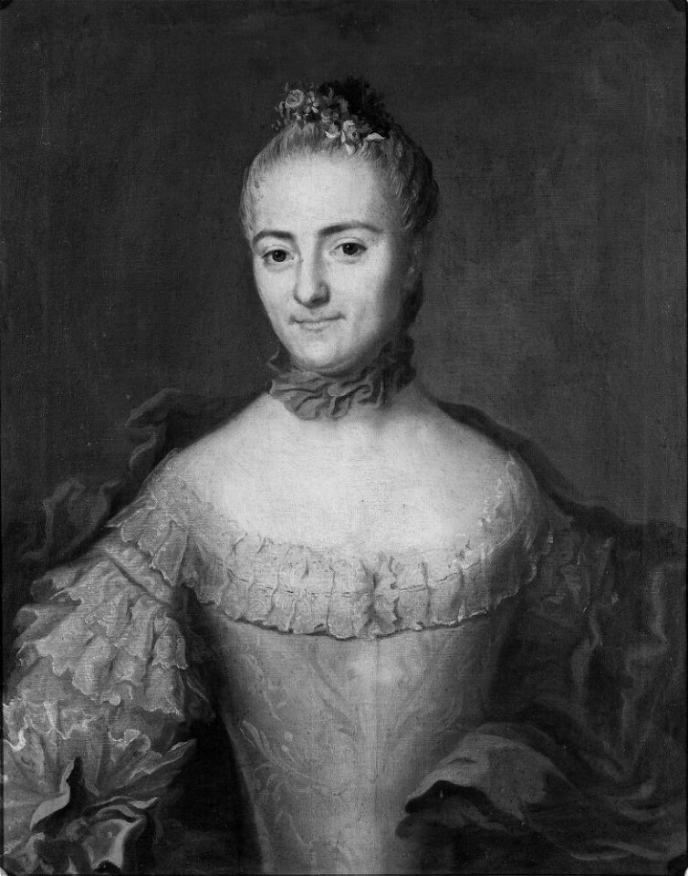 Carl Fredrich Brander - Hedvig Charlotta Danckwardt-Lillieström,1734-1773, gift med kammarherre Carl Hildebrandsson Uggla - NMGrh 3328 - Nationalmuseum