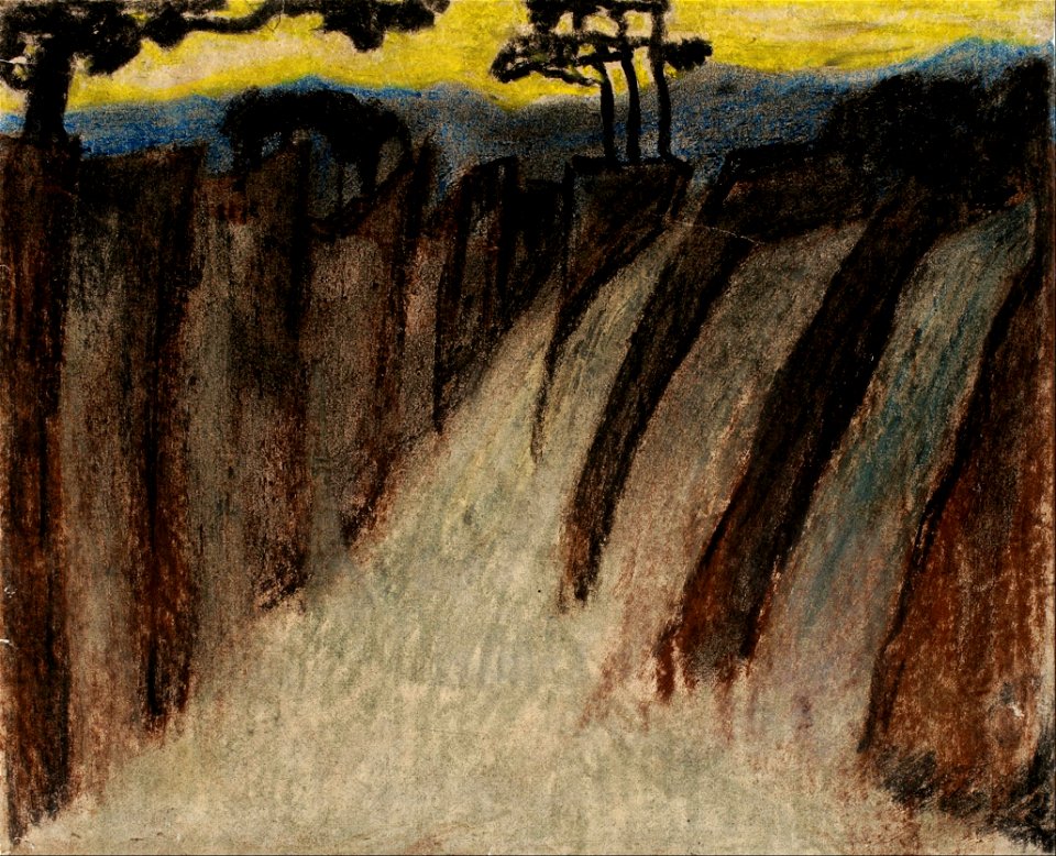 Carl Fredrik Hill - Untitled (twilight landscape) - Google Art Project