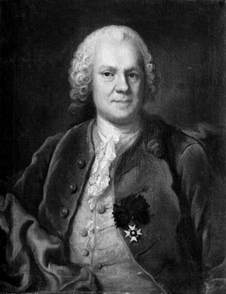 Carl Fredrich Brander - Nils Rosén von Rosenstein, 1706-1773, hovmedikus - NMGrh 1045 - Nationalmuseum