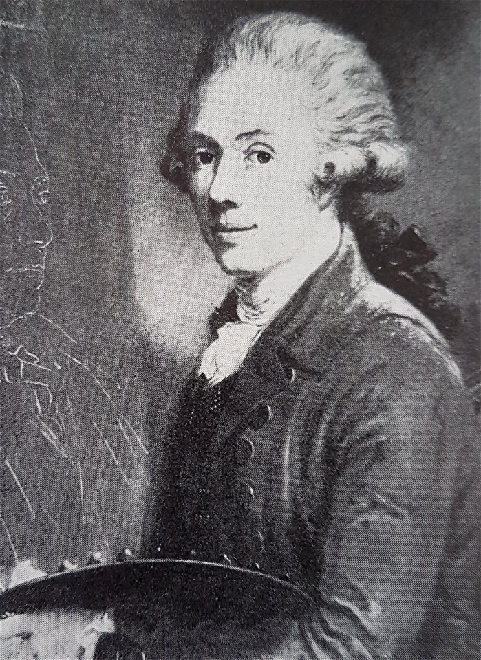 Carl Fredrik von Breda självporträtt