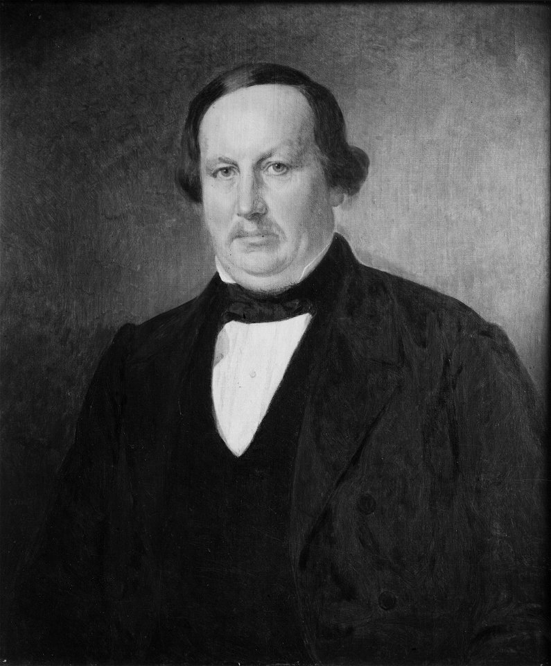 Carl Fredrik Lindahl 1807-1873, industriidkare i Gävle (Carl Staaff) - Nationalmuseum - 39475