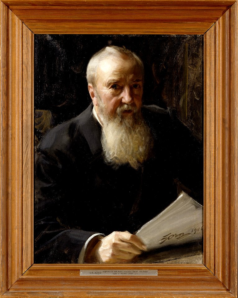 Carl Fredrik Liljevalch, 1837-1909 (Anders Zorn) - Nationalmuseum - 19765