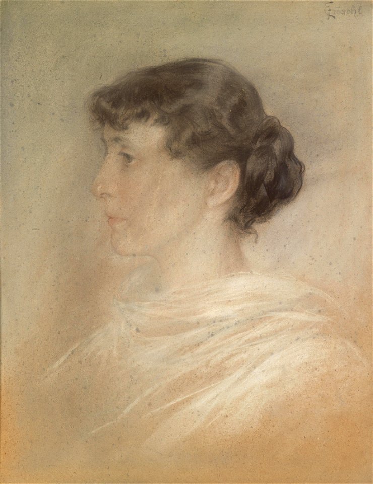 Carl Fröschl Portrait Erzherzogin Maria Theresia