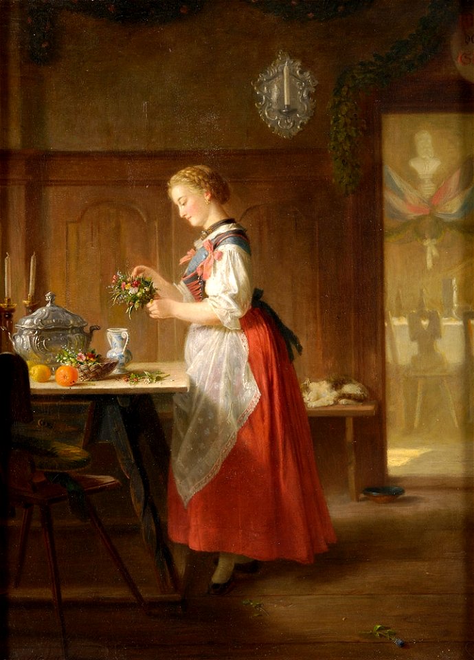 Carl Georg Naumann Ein hübsches Dirndl