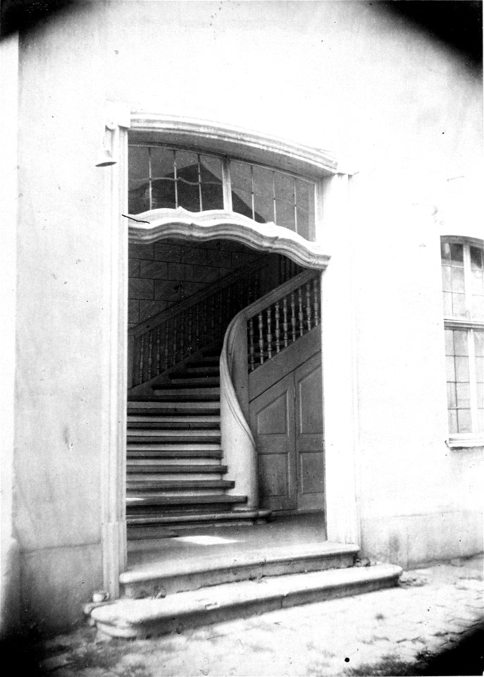 Carl Friedrich Mylius - Kaisertreppe im Cronstettischen Stift (1863)