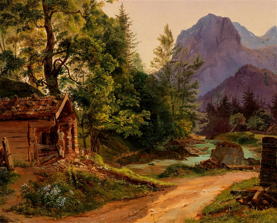 Carl Geyling Reiteralpe 1837