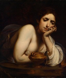 Carl Fröschl Büssende hl Maria Magdalena 1869