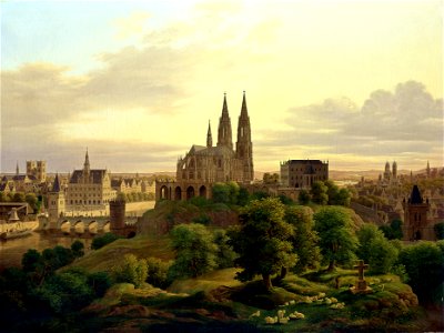 Carl Georg Adolph Hasenpflug - Mittelalterliche Stadt
