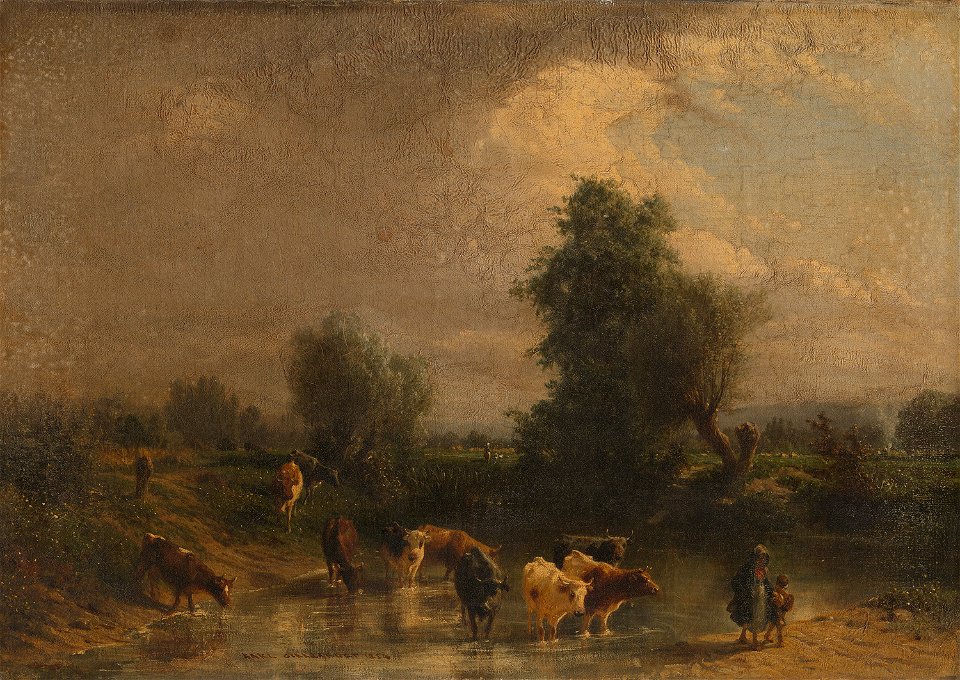 Carl Girardet - Het wed - SA 316 - Amsterdam Museum