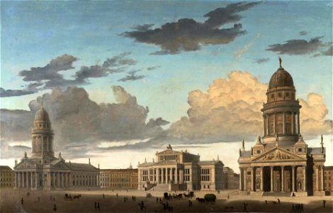 Carl Georg Adolph Hasenpflug - Gendarmenmarkt in Berlin