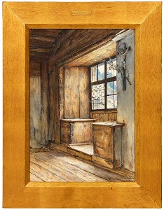 Carl Gustaf Hellqvist - Interior. Scene at Eppan near Bozen in the South Tyrol - NMB 219 - Nationalmuseum