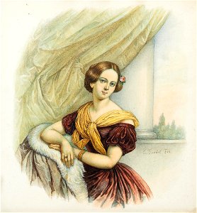 Carl Goebel Bildnis einer jungen Dame 1868