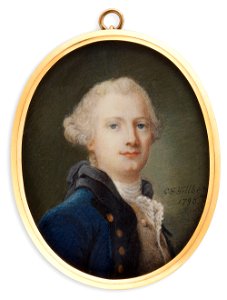 Carl Gustaf Gillberg - Luutnantti Jacob Gillberg - S 352 - Finnish National Gallery