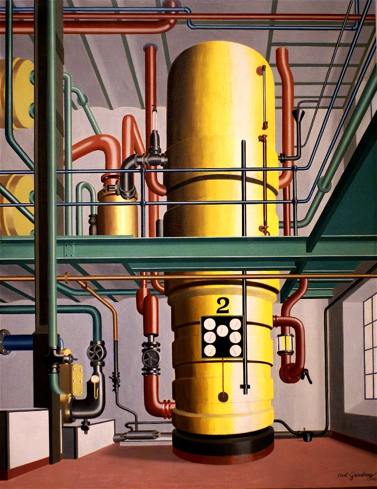 Carl Grossberg, Der gelbe Kessel, 1933