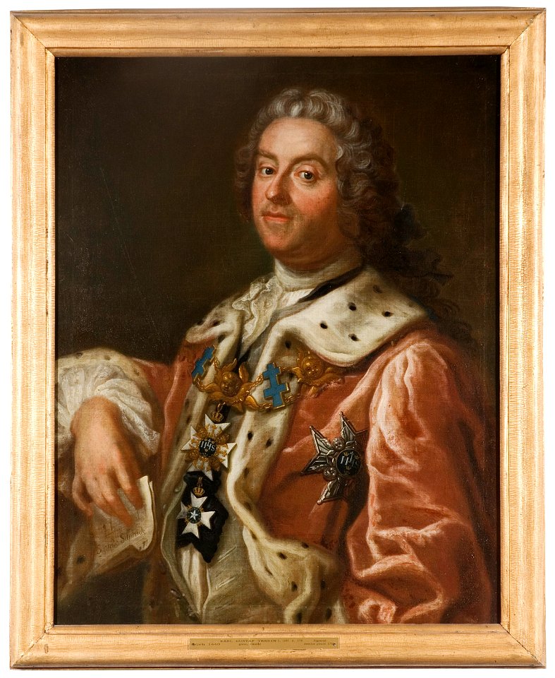 Carl Gustaf Tessin, 1695-1770 (Olof Arenius) - Nationalmuseum - 16109