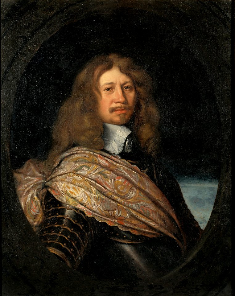 Carl Gustaf Wrangel af Salmis, 1613-1676 (Matthäus Merian d.y.) - Nationalmuseum - 18423
