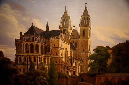 Carl Hasenpflug Magdeburger Dom 1828
