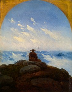 Carl Gustav Carus - Wanderer on the Mountaintop - 323-1991 - Saint Louis Art Museum