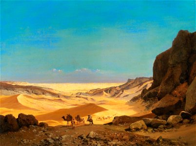 Carl Hasch - The Libyan desert