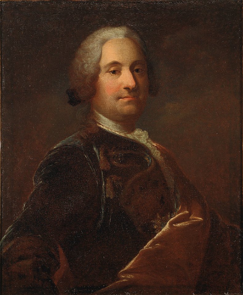 Carl Hårleman, 1700-1753 (Olof Arenius) - Nationalmuseum - 14985