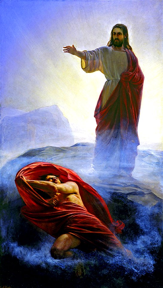 Carl Heinrich Bloch - Jesus Tempted