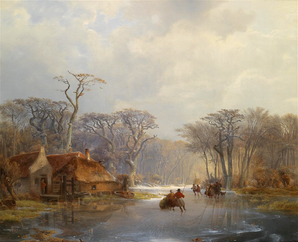 Carl Hilgers Wintervergnügen 1843