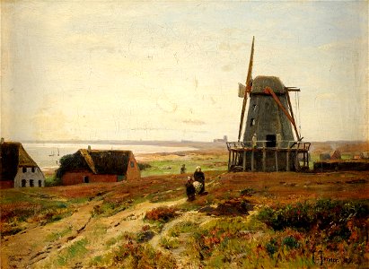 Carl Irmer An der Nordseeküste 1887