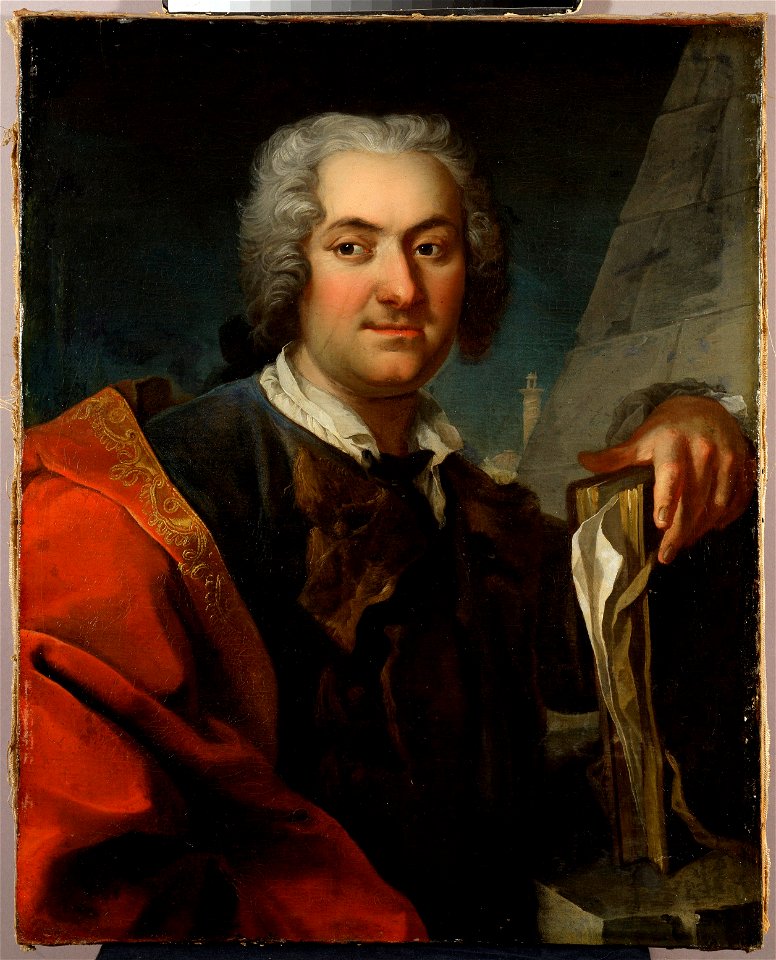 Carl Hårleman, 1700-1753, friherre (Martin van Meytens d.y.) - Nationalmuseum - 15727
