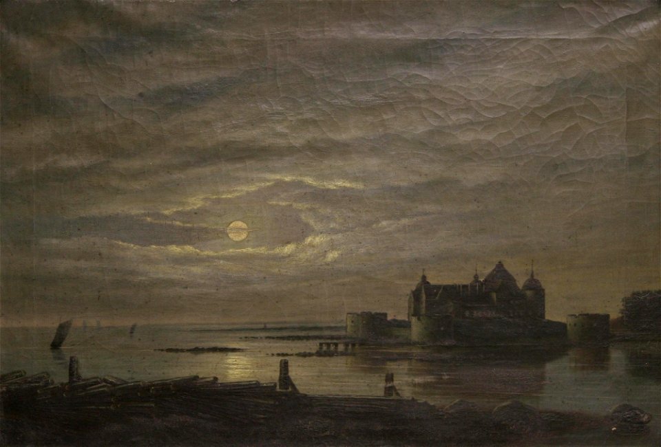 Carl Johan Fahlcrantz - Landskap i månsken
