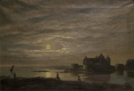 Carl Johan Fahlcrantz - Landskap i månsken