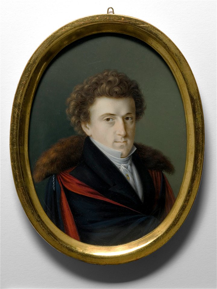 Carl Jonas Ludvig (Love) Almquist, 1793-1866 (Carl Ferdinand Stelzner) - Nationalmuseum - 28768