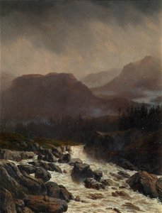 Carl Höflmayr - Regenlandschaft - 3118 - Kunsthistorisches Museum