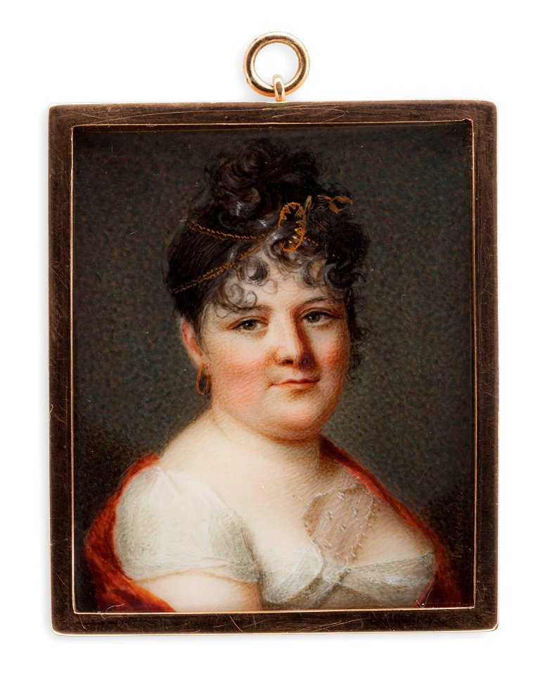 Carl Isak Rylander - Portrait of a lady - S 377 - Finnish National Gallery
