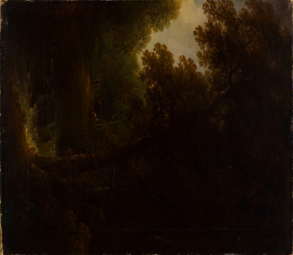 Carl Johan Fahlcrantz - Rauniomaisema - A I 278 - Finnish National Gallery