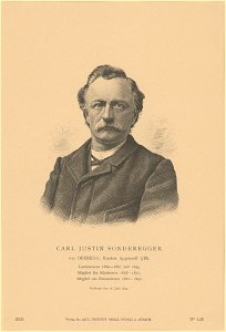 Carl Justin Sonderegger 1893