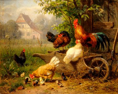 Carl Jutz Ein wachsames Auge