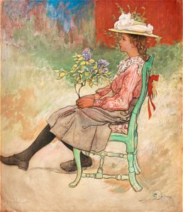 Carl Larsson - Dagmar Grill 1909