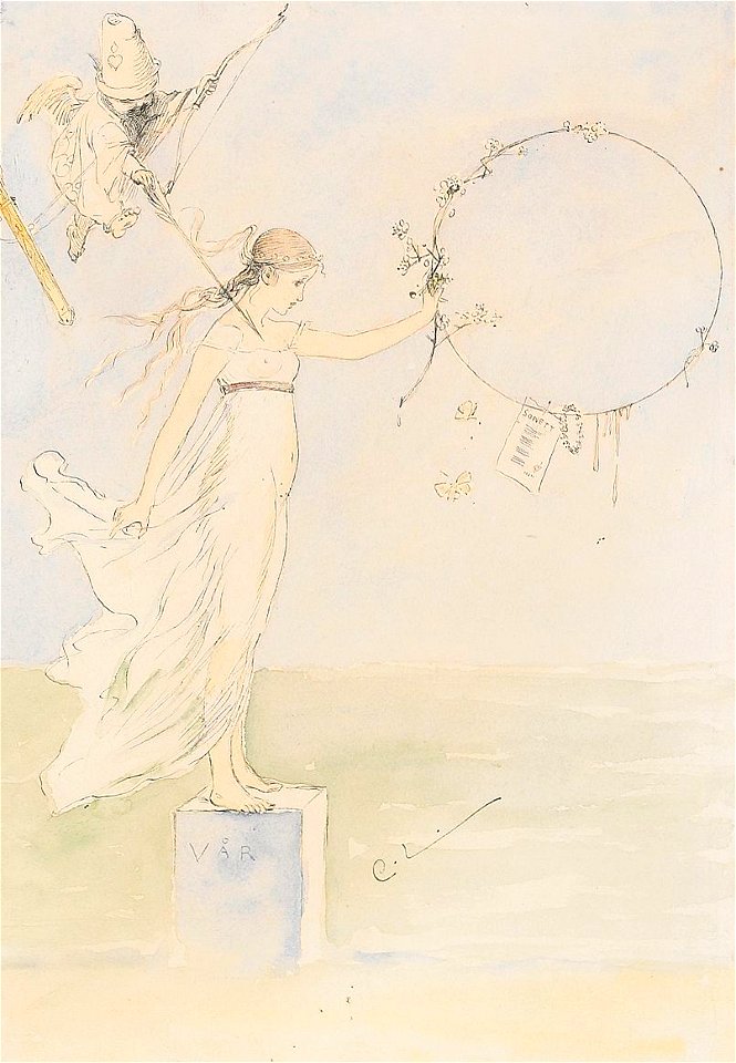 Carl Larsson - Spring sonnet 1899