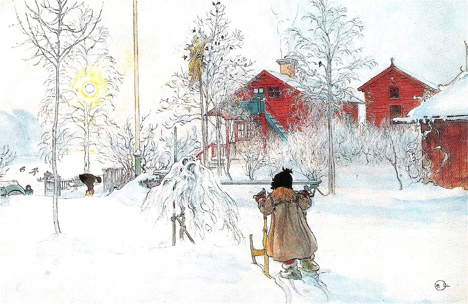 Carl Larsson - Gården och Brygghuset - Ett hem - 1899