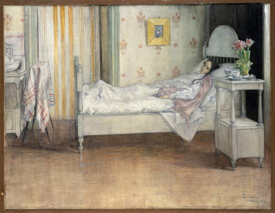 Carl Larsson - Convalescence - NMB 505 - Nationalmuseum