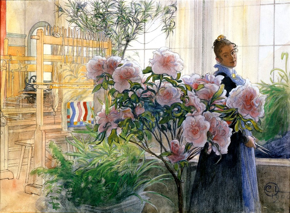Carl Larsson Azalea Thielska 215