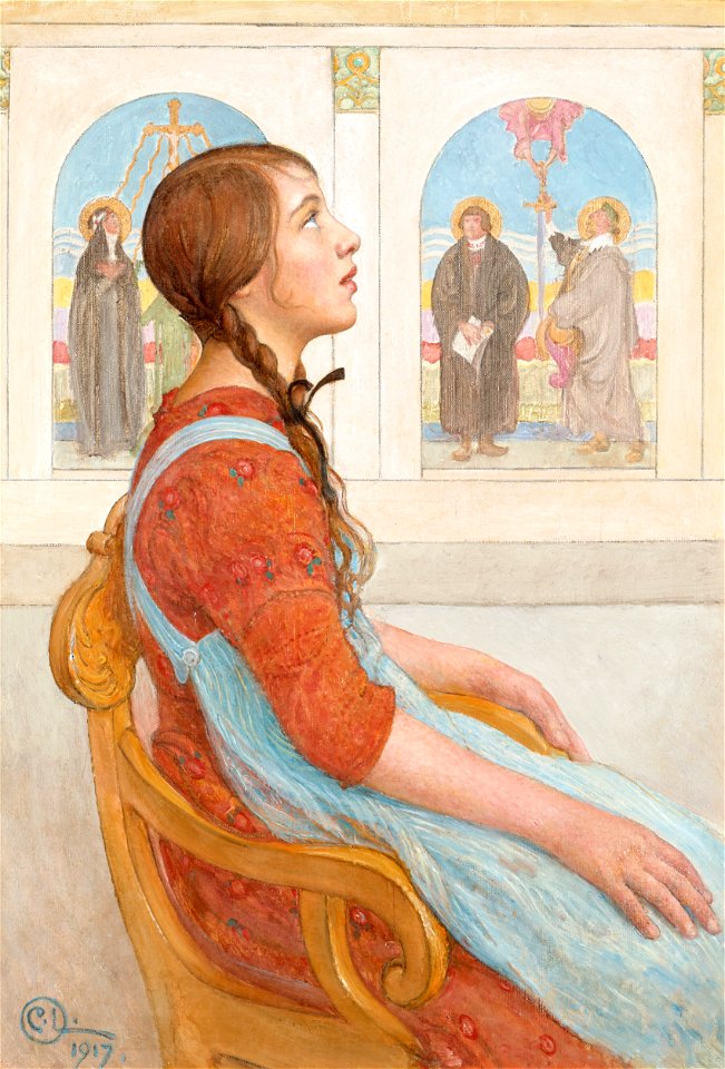 Carl Larsson - Uppenbarelse 1917