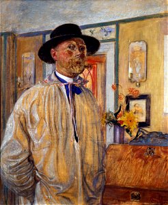 Carl Larsson Self-Portrait Thielska 207